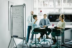 meeting in a boardroom group of people