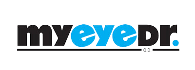 the logo for MyEyeDr.