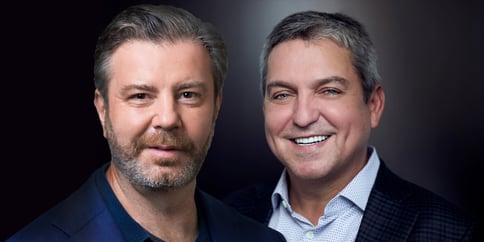 UiPath Co-CEOs Daniel Dines and Rob Enslin