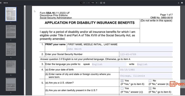 Disability claims fraud detection thumbnail