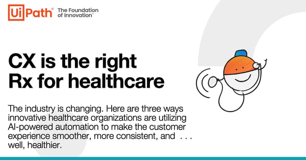 Infographic: Customer experience in healthcare