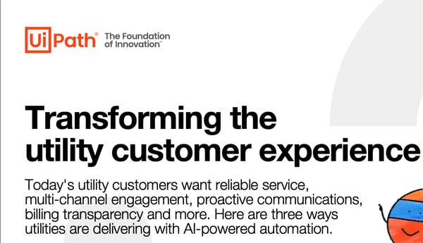 Infographic: Customer experience in utilities