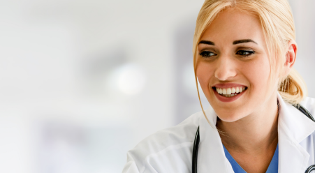 smiling woman