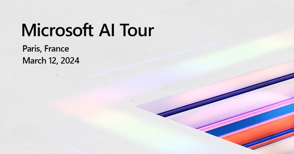 Microsoft AI Tour, Paris, France