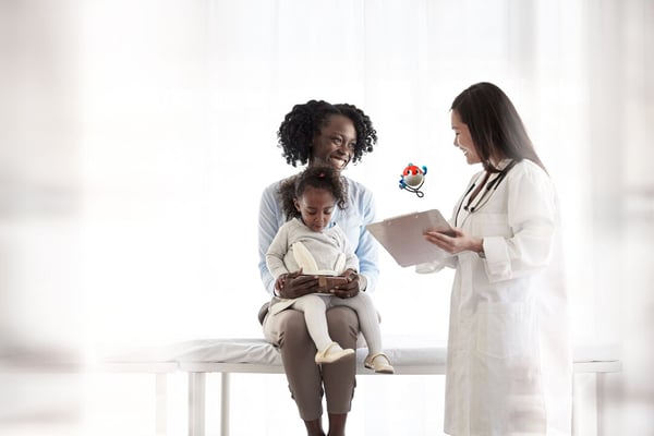From 40 minutes to 5: a new era in paediatric referrals