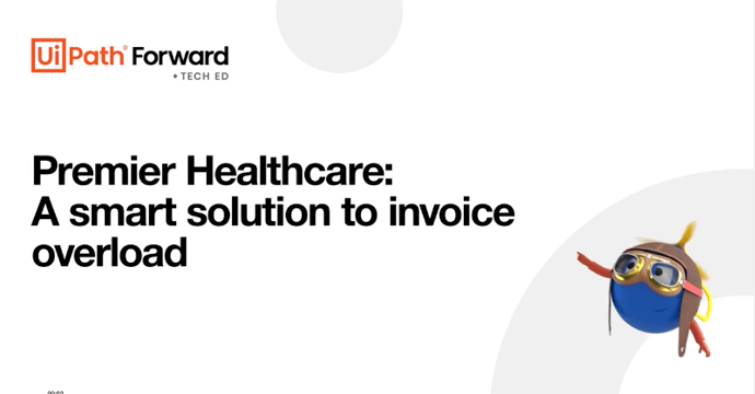 Premier Healthcare: A smart solution to invoice overload