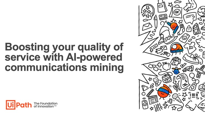 Boosting your quality of service with AI-powered communications mining