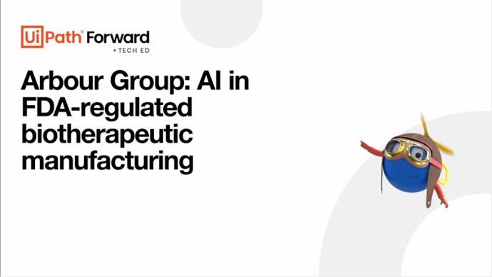 Arbour Group: AI in FDA-regulated biotherapeutic manufacturing​