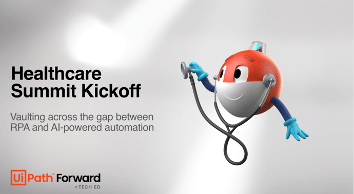 Vaulting across the gap from RPA to AI-powered automation in healthcare