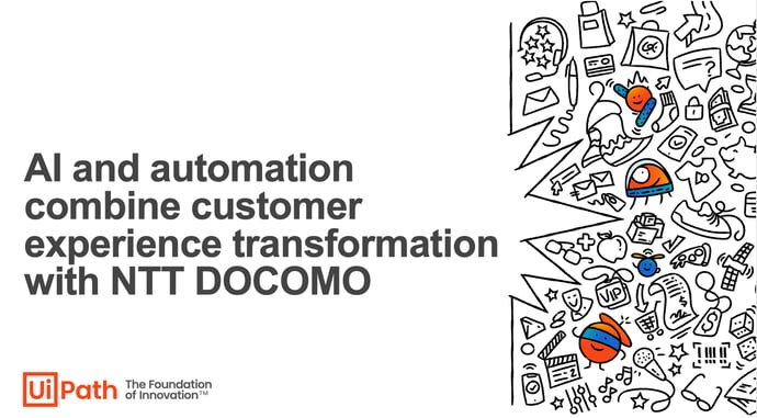 AI and automation combine: customer experience transformation with NTT DOCOMO