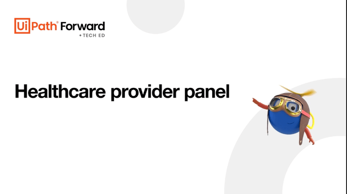 Healthcare provider panel