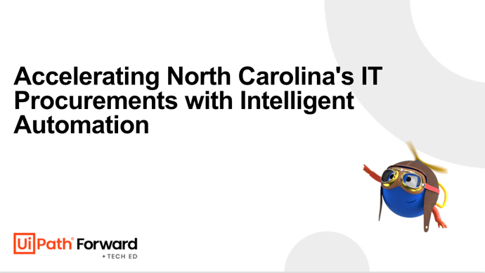 Accelerating North Carolina's IT Procurements with Intelligent Automation