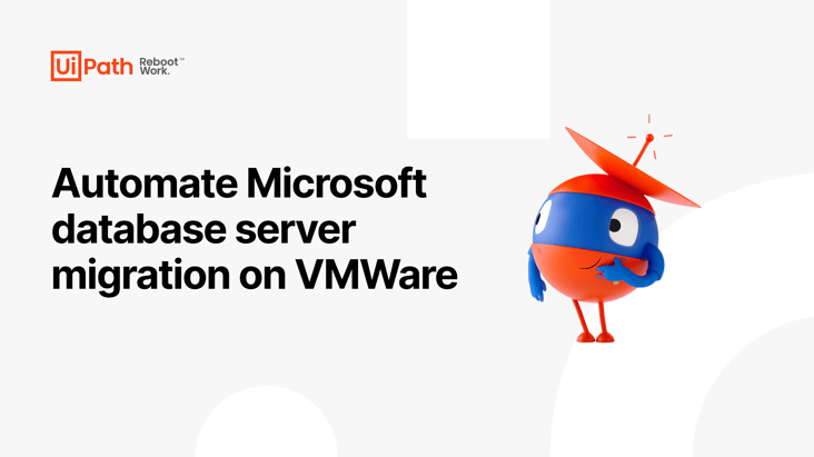Automate Microsoft database server migration on VMWare