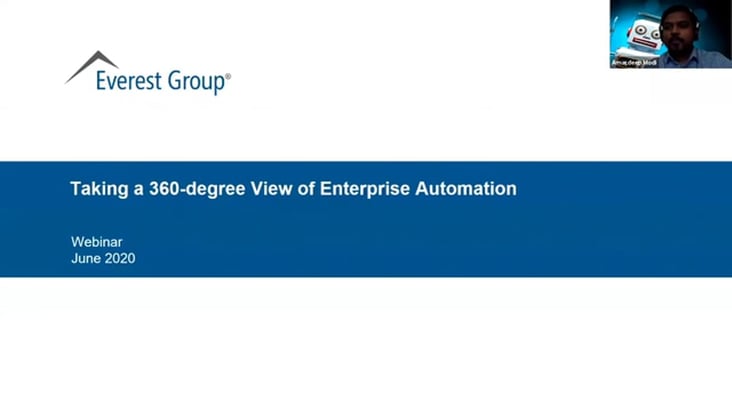 Analyst Spotlight: Taking a 360-degree View of Enterprise Automation with Everest Group