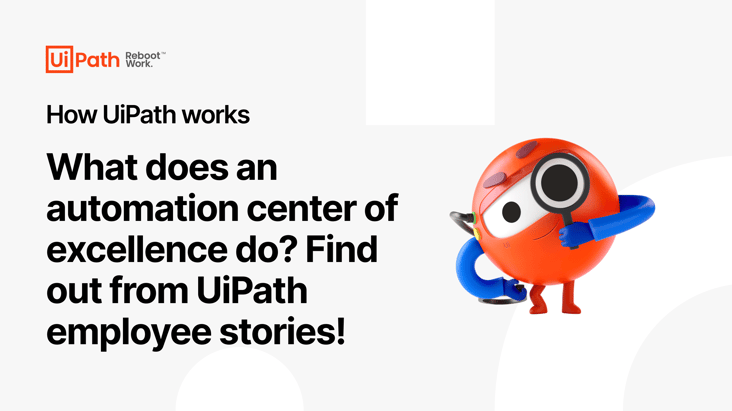 What does an automation center of excellence do Video