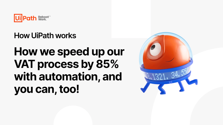 How we speed up our VAT process by 85% with automation, and you can, too! Video