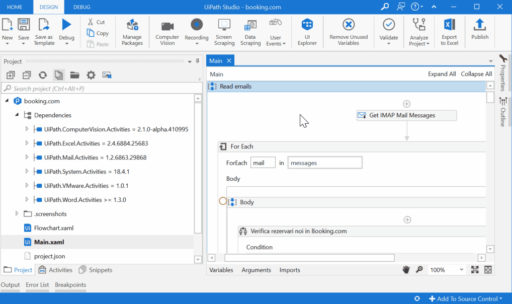 UiPath StudioX Designing & Building Automation UiPath